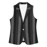 Women Sleeveless Blazer Women's suit vest