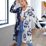 Women's Mid-Length Cardigan (NZ060) Medium length cardigan