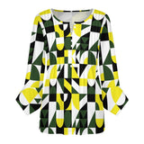 Women&#039;s Ruffled Petal Sleeve Top Women's ruffled petal sleeve top