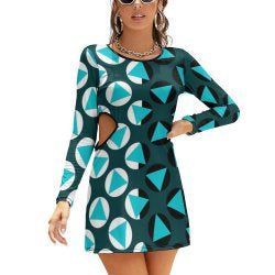 Hollow Slim-Fit Dress Slim dress with hollow waist