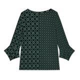 Women's V-Neck Petal Sleeve Blouse Petal sleeve top