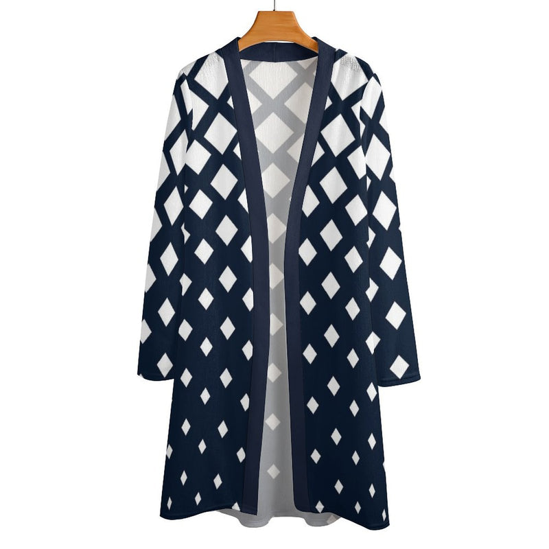 Women&#039;s Mid-Length Cardigan (NZ060) Medium length cardigan