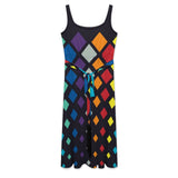 Sleeveless dress Tie Waist Sleeveless Dress