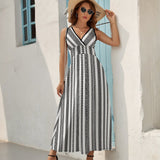 Tribal Sleeveless Long Dress