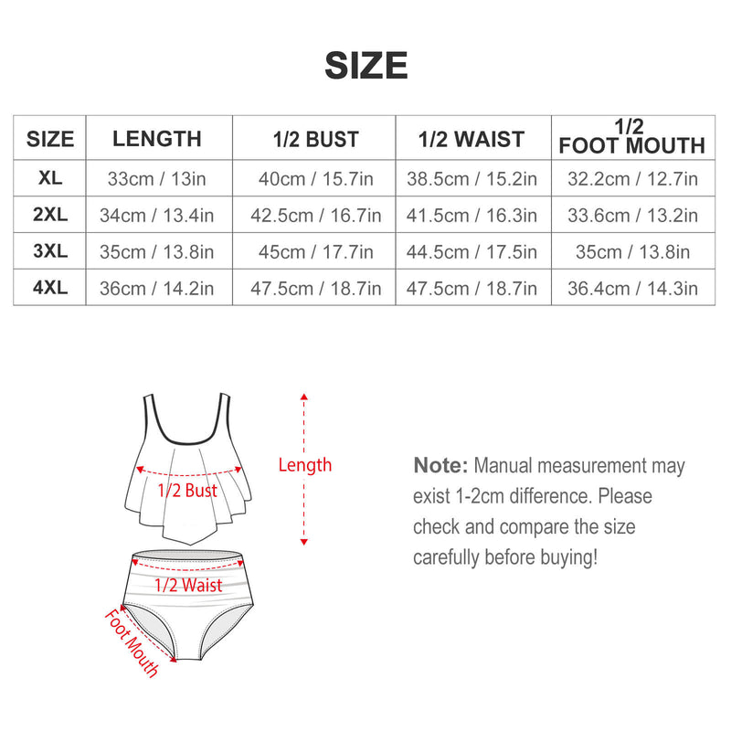 Two-piece Swimsuit Two-piece Swimsuit-Large (FT5095)