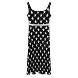 Sleeveless dress Tie Waist Sleeveless Dress