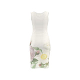 Floral Flare Bodycon Dress