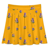 All Over Print Skater Skirt longuette