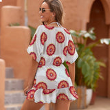 Women&#039;s Cover Up Dress Grapefruit cover ups