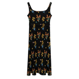 Sleeveless dress Tie Waist Sleeveless Dress