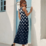 Sleeveless Long Dress (NZ028) Sleeveless dress