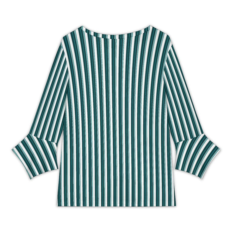 Women&#039;s V-Neck Petal Sleeve Blouse Petal sleeve top