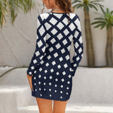 Hollow Slim-Fit Dress Slim dress with hollow waist