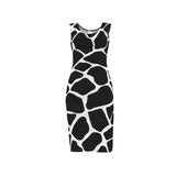 Giraffe Print Bodycon Dress