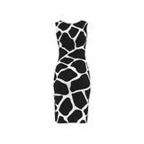 Giraffe Print Bodycon Dress