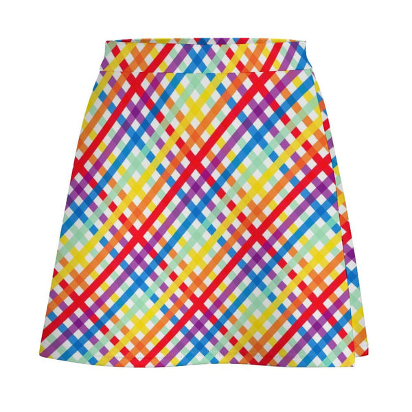 All Over Print Skirt (ALQ) Short skirt