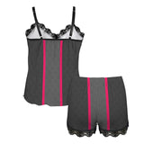 shell purse 6 Women's Lace Camisole Pajama Set