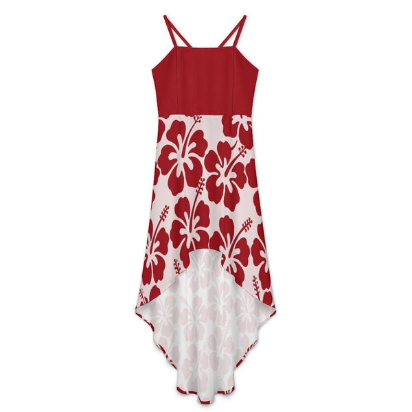 Tailcoat skirt Women's High-Low Spaghetti Strap Dress