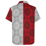A short sleeved shirt Women Short-Sleeve Blouse with Pocket