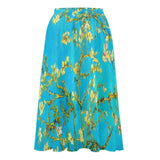 Van Gogh Almond Blossoms Double-Layer Chiffon Skirt Double layer Chiffon Skirt