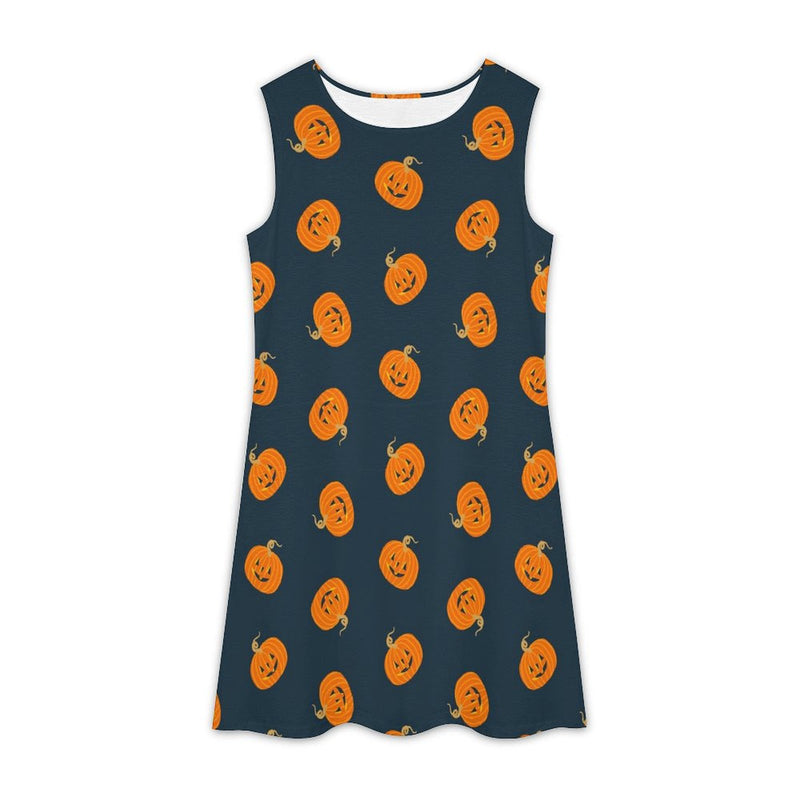 All Over Print Sleeveless Dress Sleeveless dress