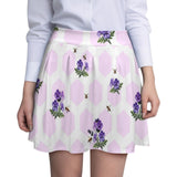 All Over Print Skater Skirt longuette