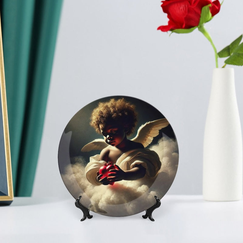 Lumen Amora Bone China Decorative Plate