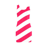 pink striped print 5C Medea Vest Dress (Model D06)