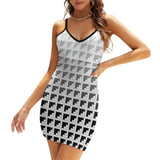 Sexy Spaghetti Strap Dress Women's sling dress