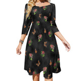 Women's Sweetheart Dress Flare dress