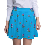 All Over Print Skater Skirt longuette