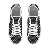 net zero print Seattle Low Top Men's Shoes (Model 1013-6)