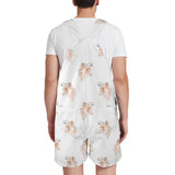 cheribum aloft smaller Unisex Shorts Suspender Jumpsuit (Model L78)