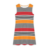 All Over Print Sleeveless Dress Sleeveless dress