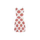 grapefruit wheel print 2A Atalanta Sundress (Model D04)