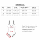 One-piece Swimsuit (LT3154) Grapefruit One-piece Swimsuit