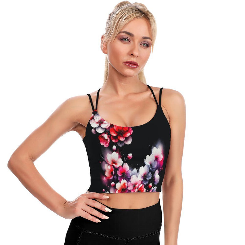 Yoga Top with Bra Pad Yoga Top