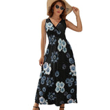 Sleeveless dress Sleeveless Long Dress (NZ028)