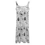 Sleeveless dress Tie Waist Sleeveless Dress