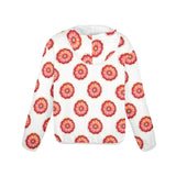 grapefruit wheel print Women's Lightweight Sun Protection Hoodie (Model H62)