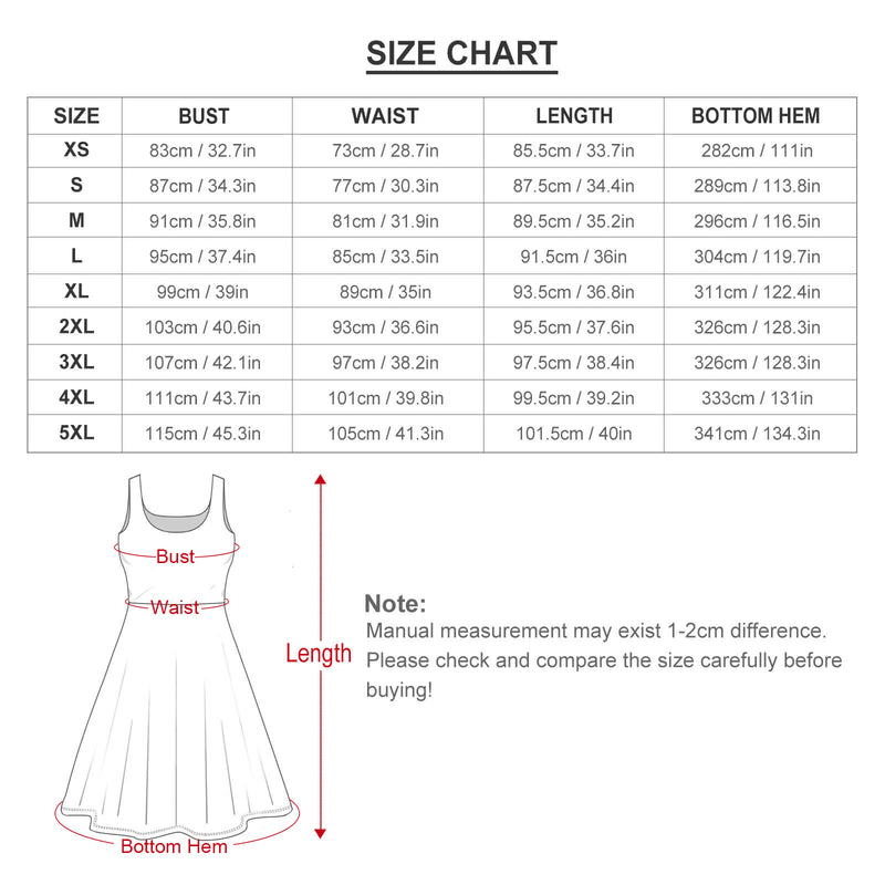 Sleeveless Skater Dress Round neck dress