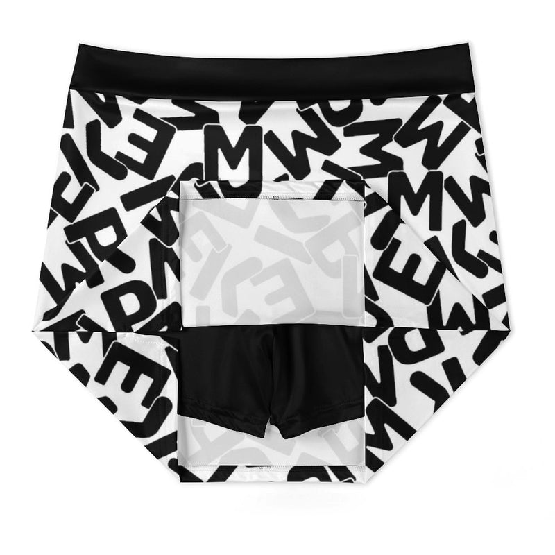 skort Anti-Emptied A-Line Skirt with Pocket