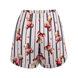 Teddy Bare High-Waisted Loose Shorts