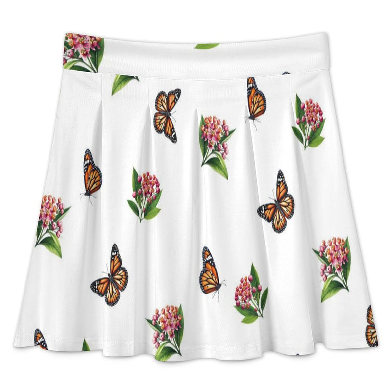 All Over Print Skater Skirt longuette