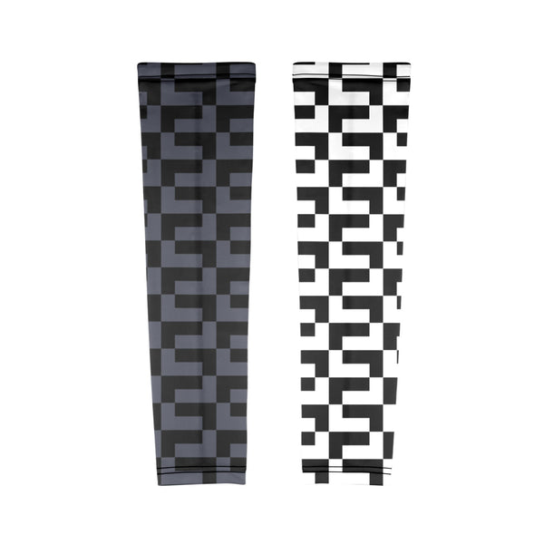 TET oga_leggings_template copy Arm Sleeves (Set of Two with Different Printings)