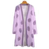 Women's Mid-Length Cardigan (NZ060) Medium length cardigan