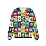 boot smiley alien 2 print Women's Lightweight Sun Protection Hoodie (Model H62)