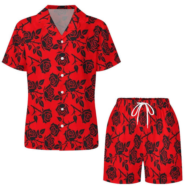 Silk pajama set Women's Silk Satin Pajama Set