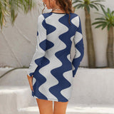 Hollow Slim-Fit Dress Slim dress with hollow waist