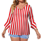 Women&#039;s Ruffled Petal Sleeve Top Women's ruffled petal sleeve top